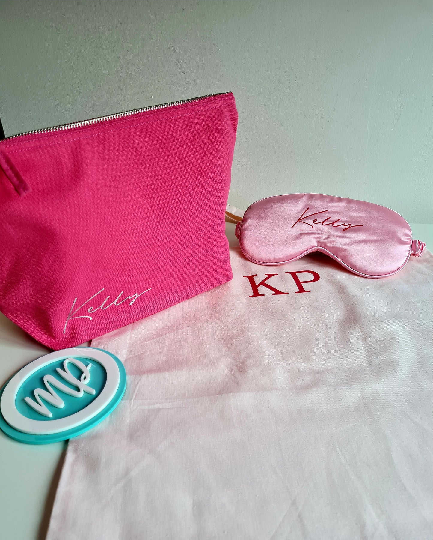 Personalised Eye Masks - Bride and Bridesmaid Gift - Bridesmaid Box Gift - Hen Weekend Gifts