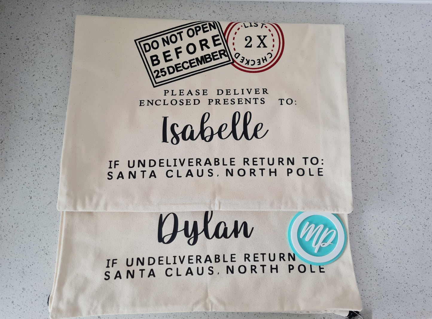 Personalised Christmas Santa Sack - Christmas Reusable Gift Sack