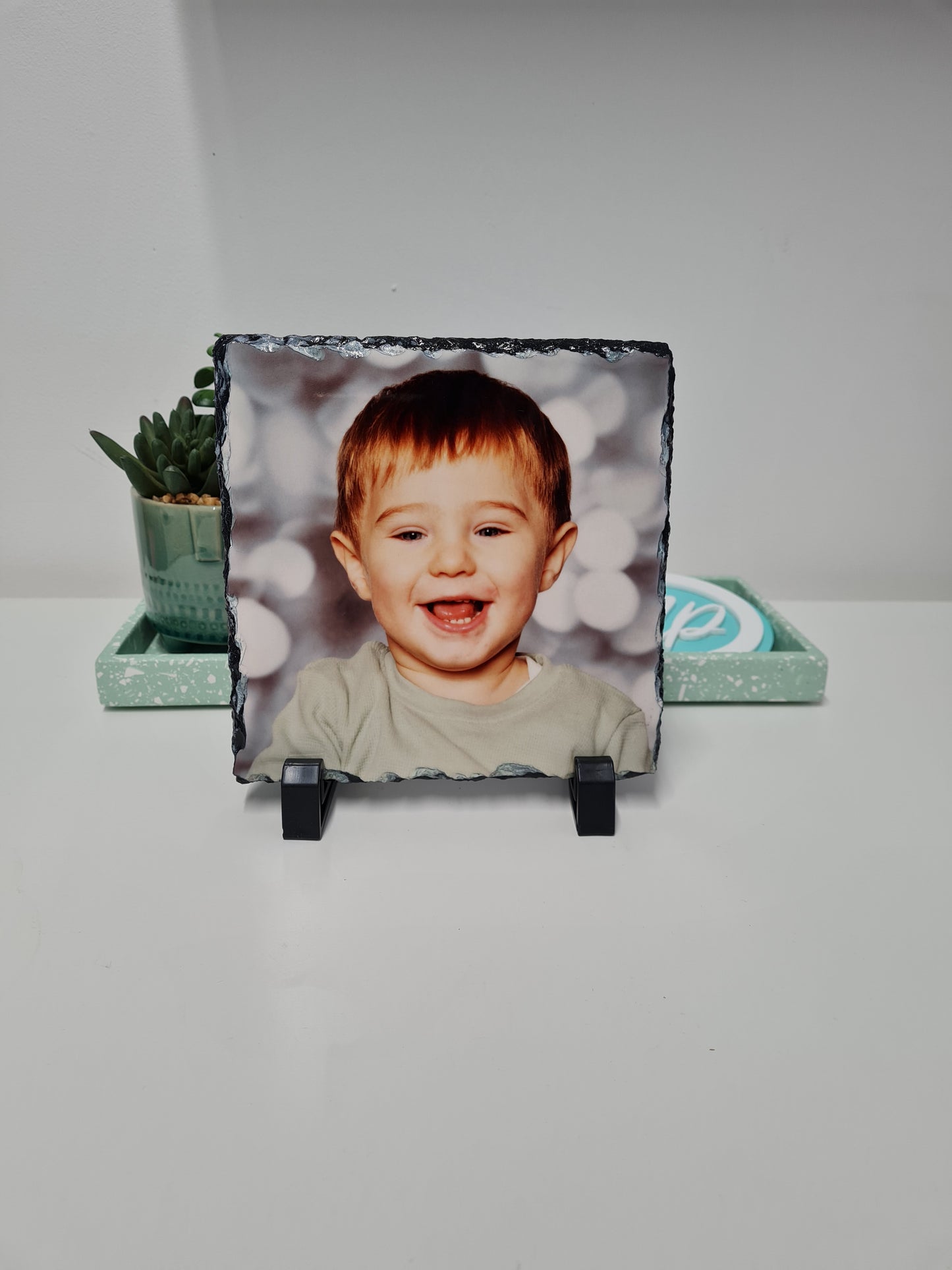 Rock Photo Slate - Photo Gift - Natural Rock Photo Gift