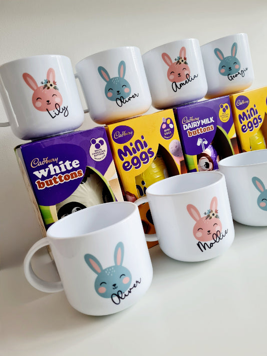 Personalised Children's Easter Mug With FREE Easter Egg