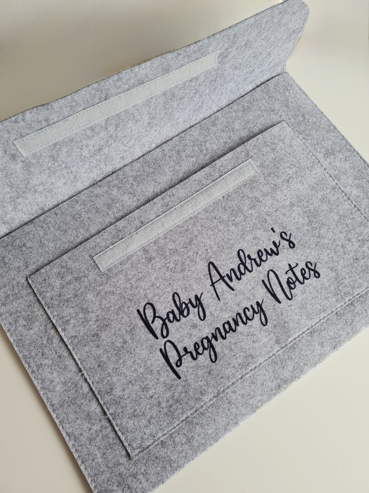 Personalised Pregnancy Notes Protective Sleeve