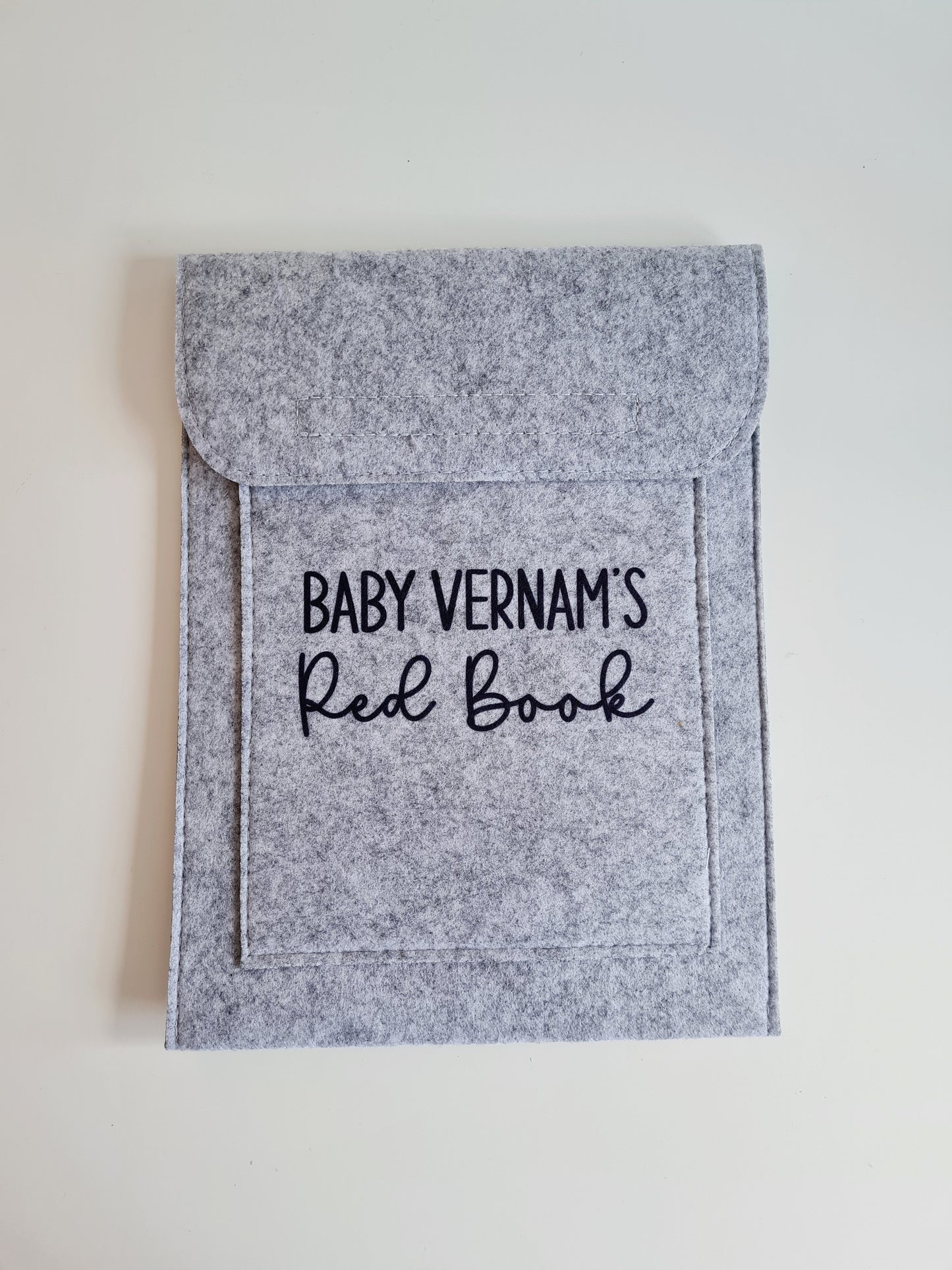 Personalised Baby Red Book Protective Sleeve