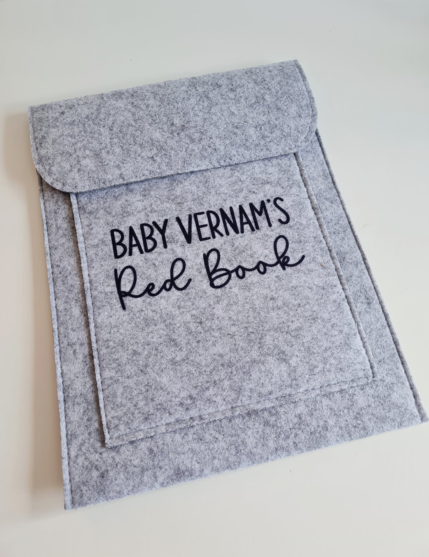 Personalised Baby Red Book Protective Sleeve