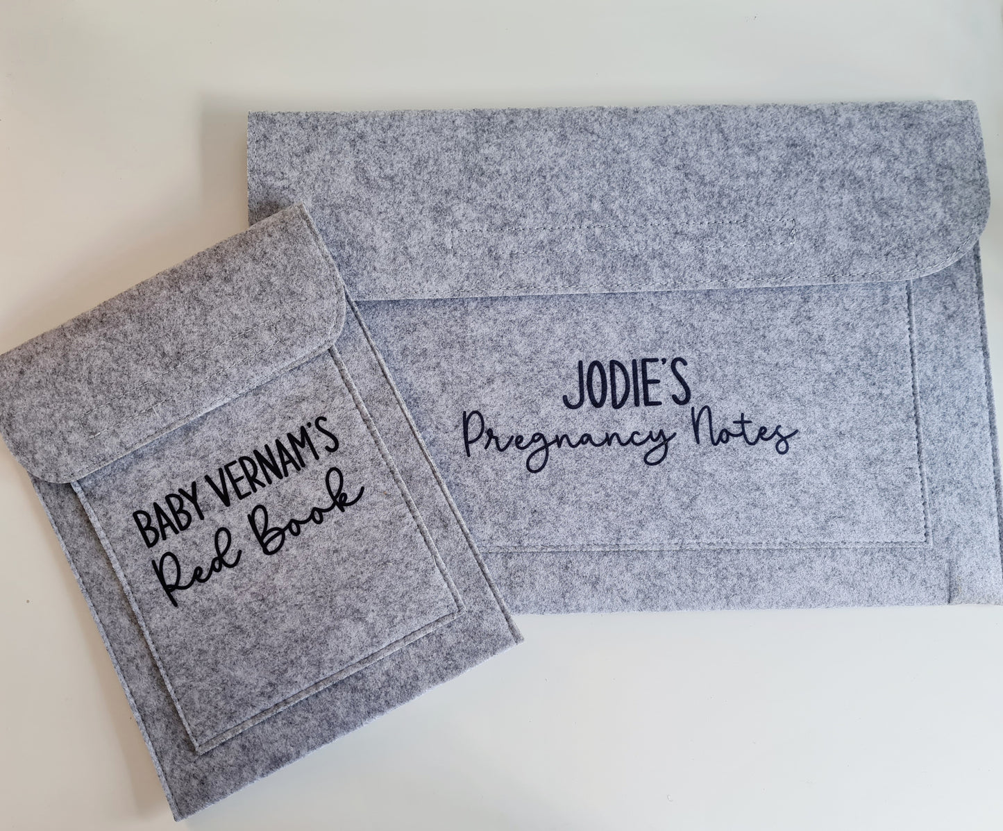 Personalised Pregnancy Notes Protective Sleeve