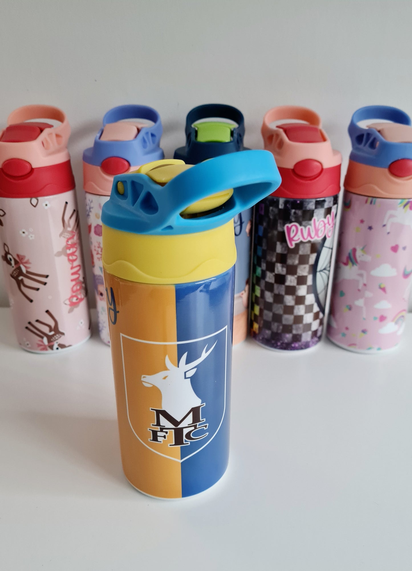 Personalised Water Bottle, Metal Kids Bottle, ALL DESIGN REQUESTS