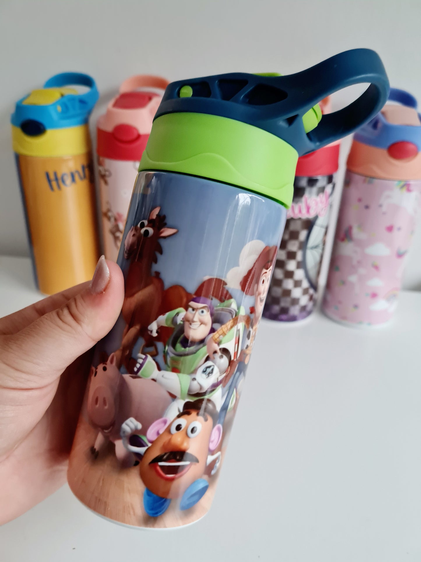 Personalised Water Bottle, Metal Kids Bottle, ALL DESIGN REQUESTS