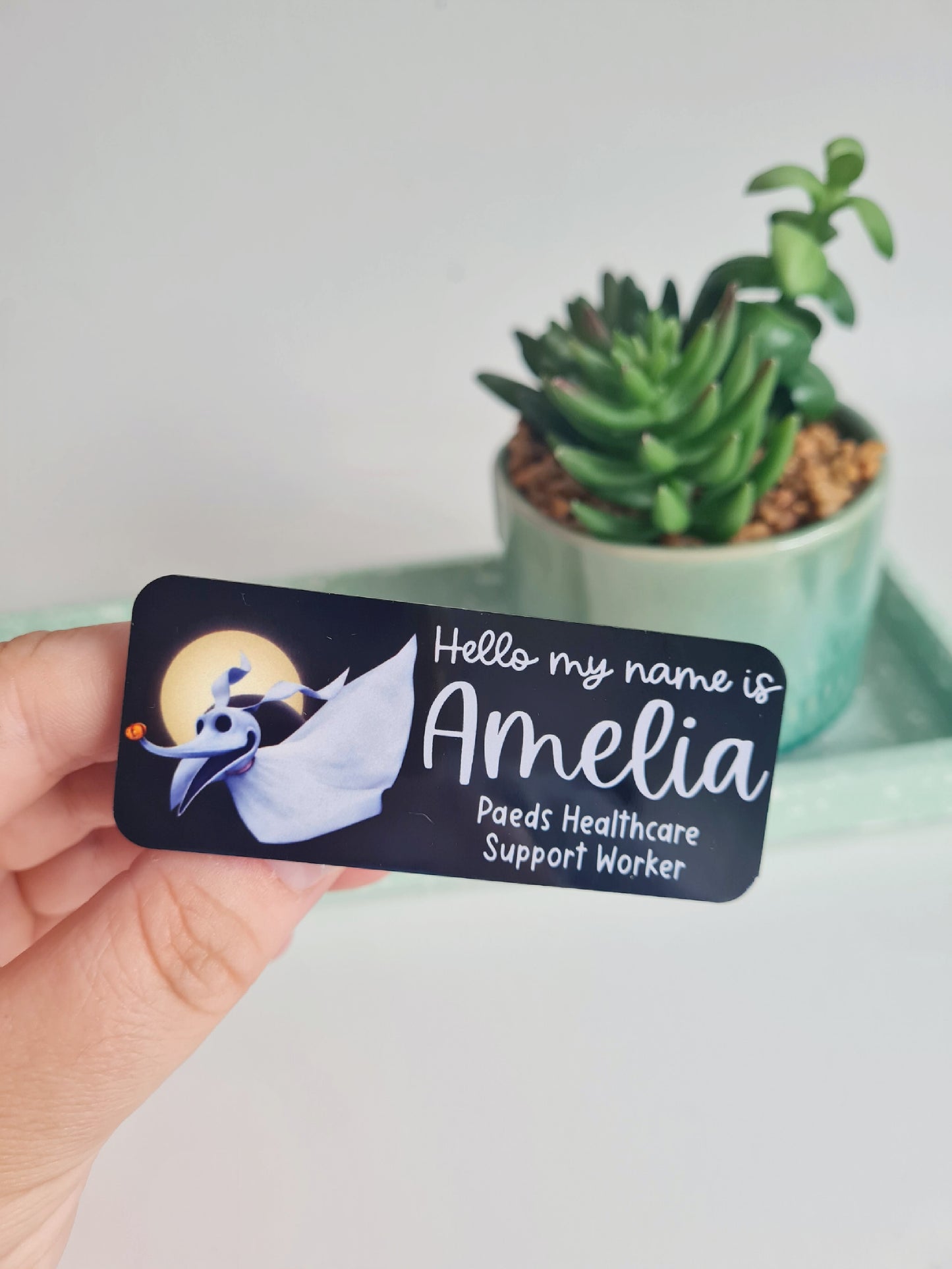 Halloween Name Badges - ALL HALLOWEEN DESIGNS - Nurse, Midwife, Student Nurse, Student Midwife, Healthcare, Carer, NHS Name Badge