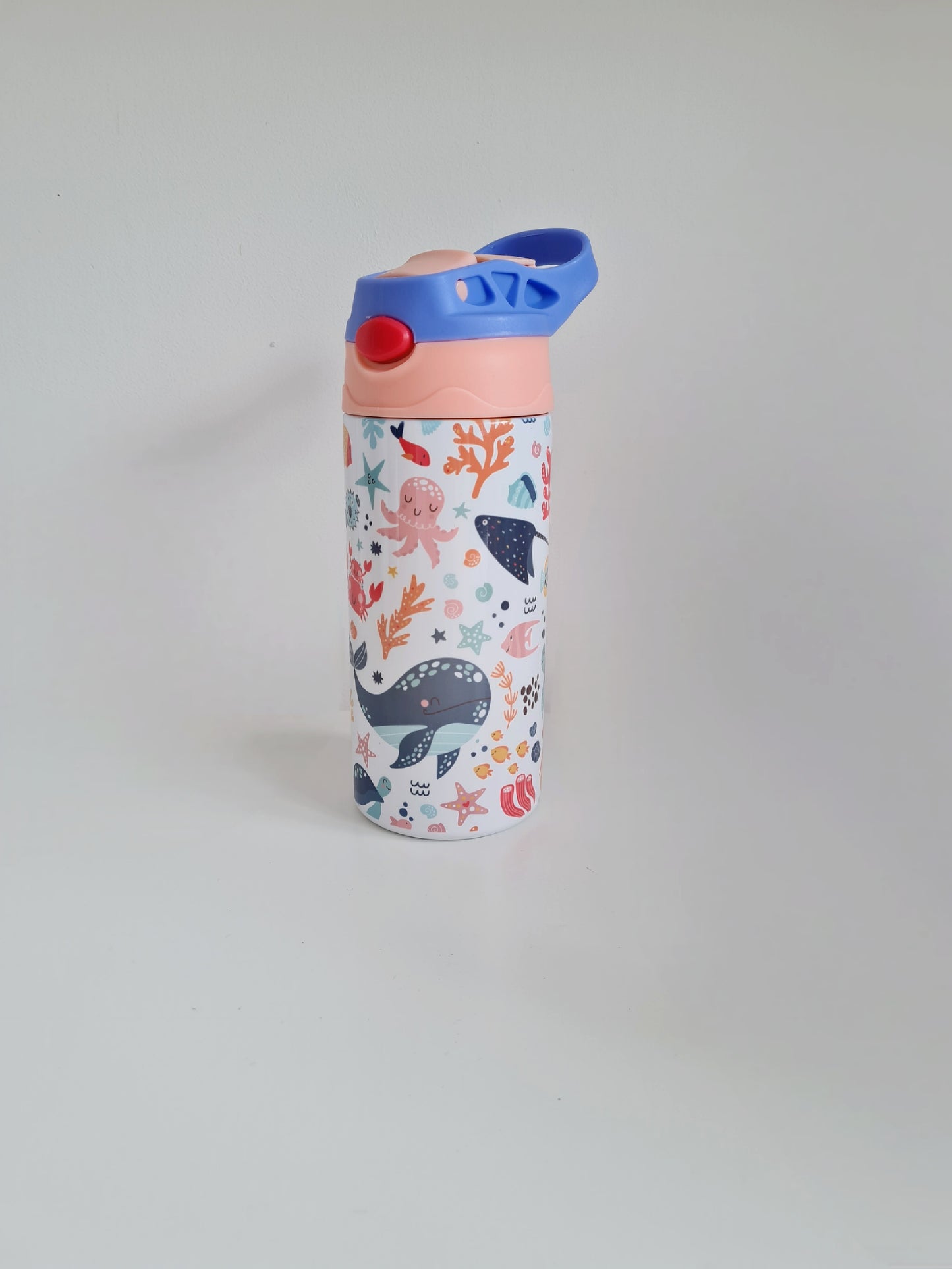 Under the Sea Animal Personalised Kids Water Bottle - Sea Life Theme