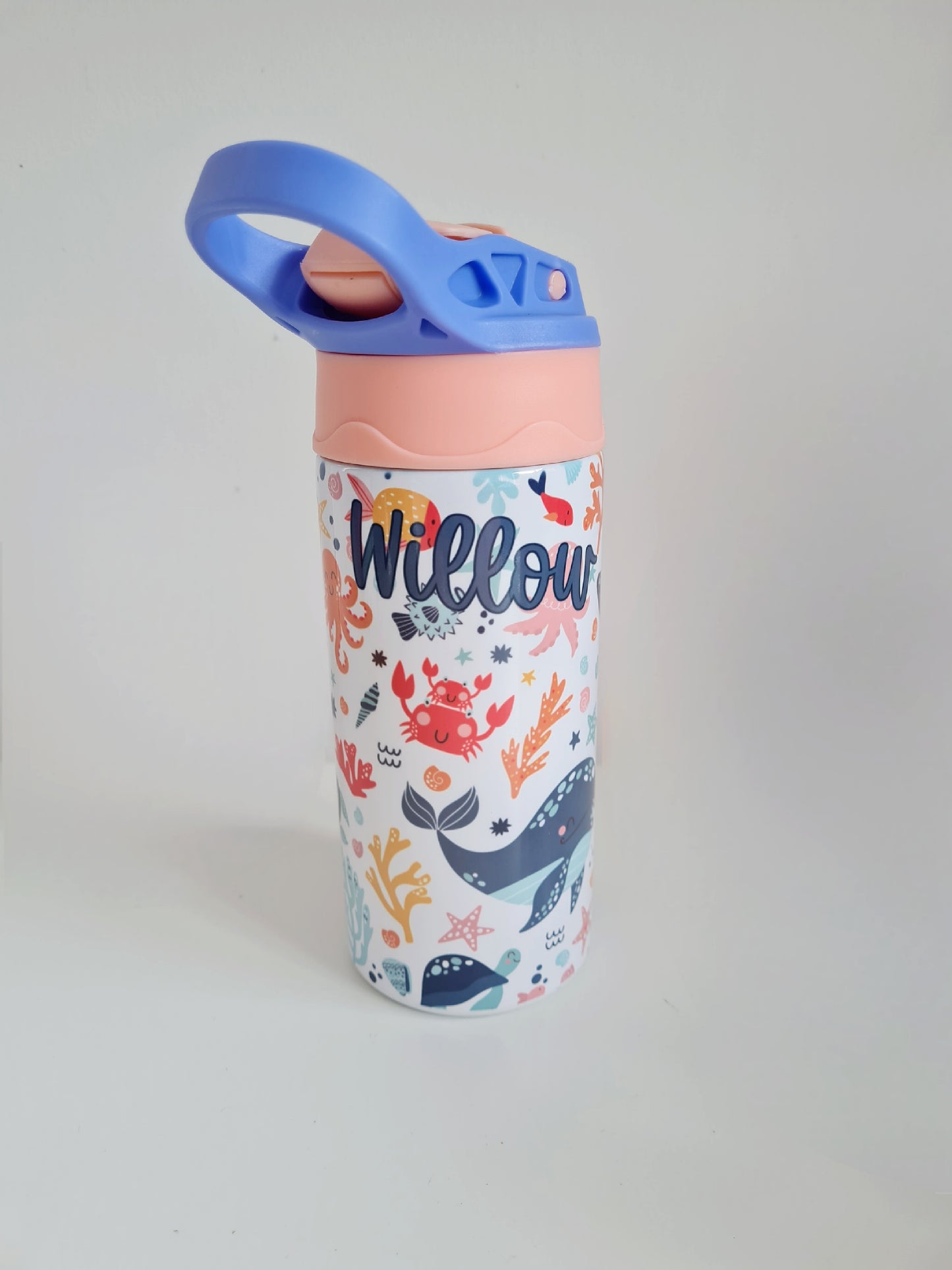 Under the Sea Animal Personalised Kids Water Bottle - Sea Life Theme