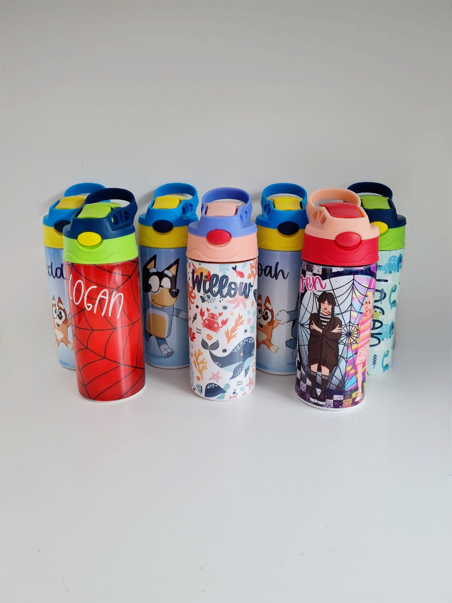 Personalised Water Bottle, Metal Kids Bottle, ALL DESIGN REQUESTS