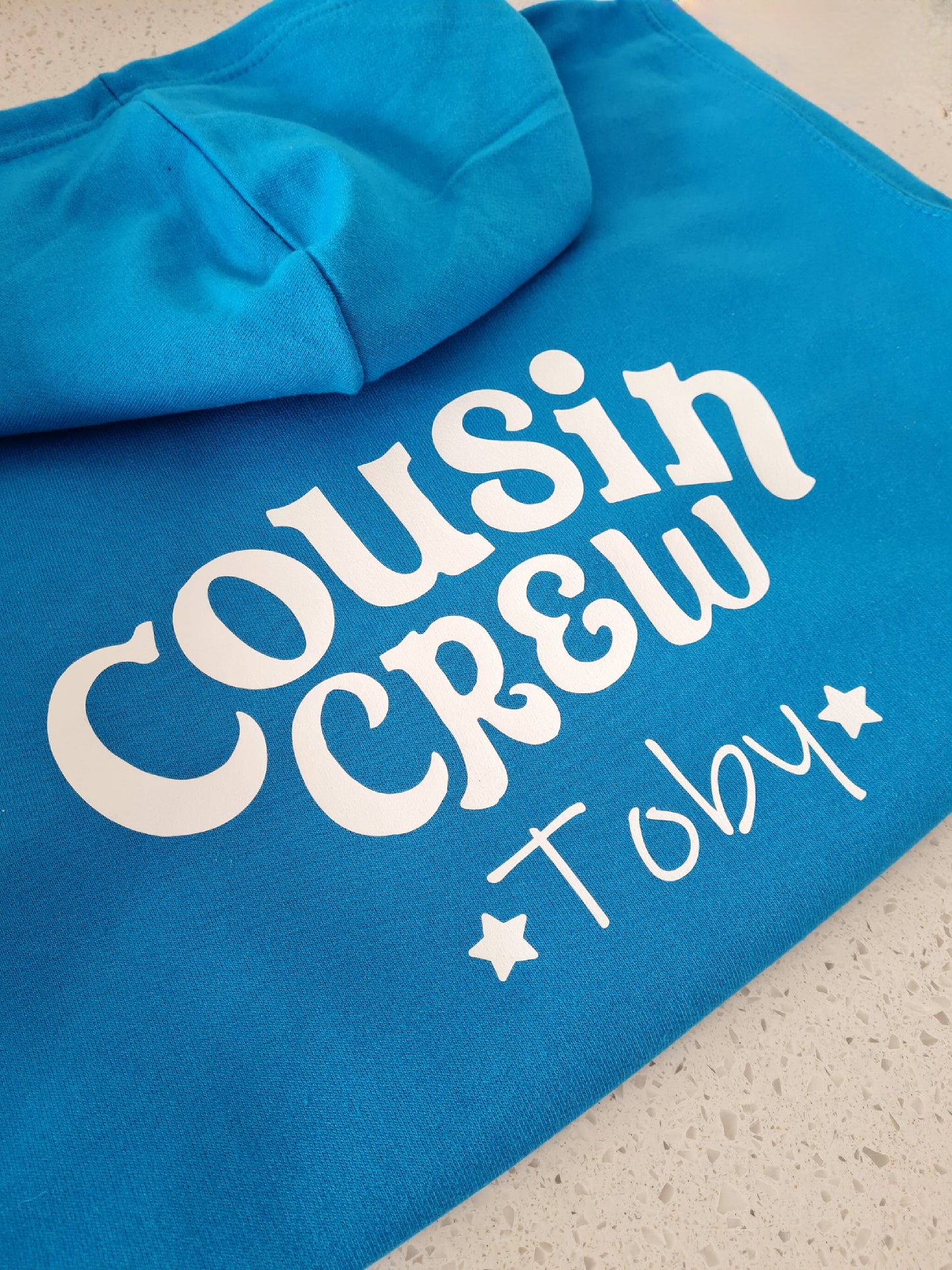 Cousin Crew Hoodie, Personalised Family Matching Hoodies, Cousin Matching Hoodies