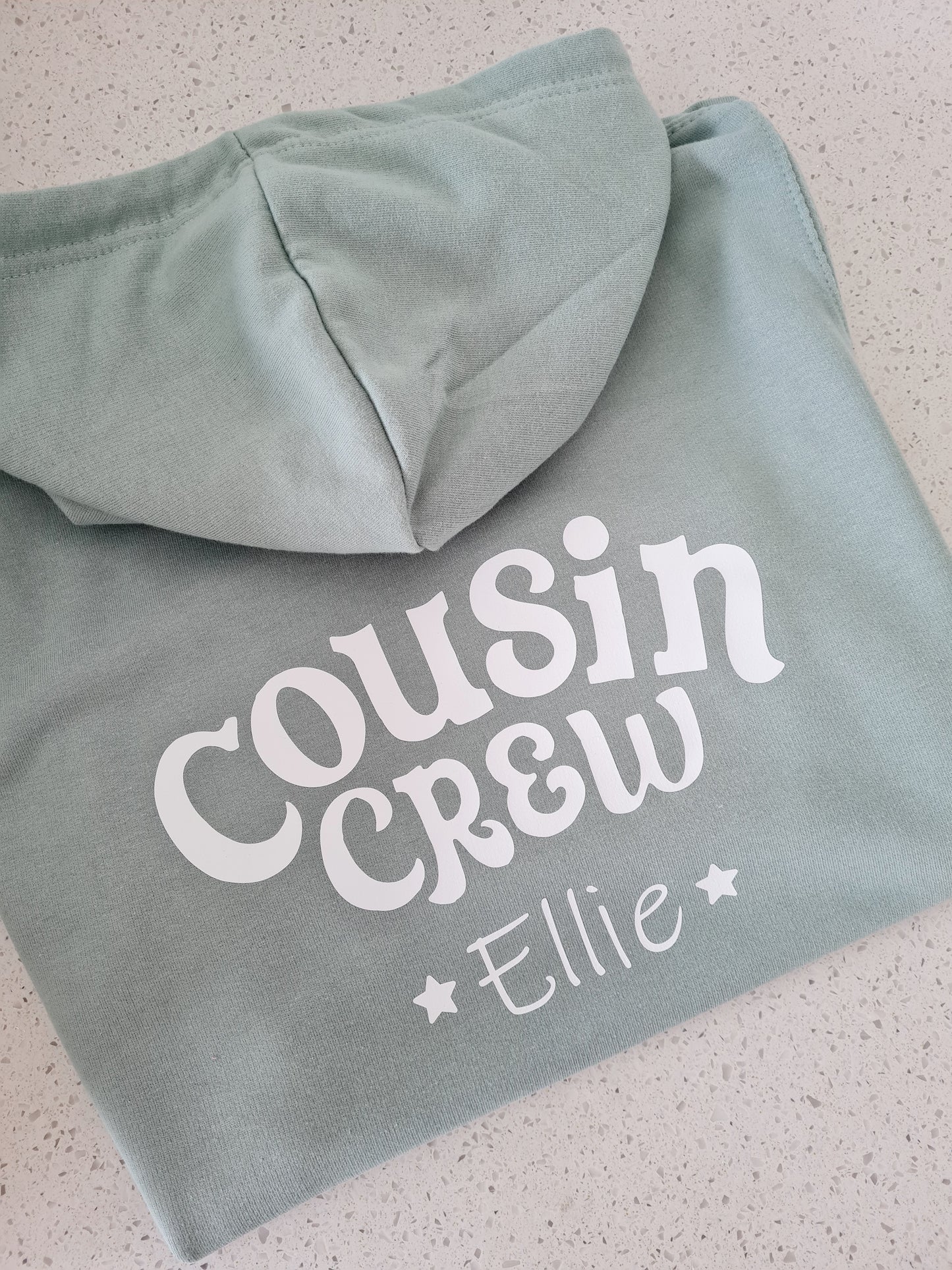 Cousin Crew Hoodie, Personalised Family Matching Hoodies, Cousin Matching Hoodies