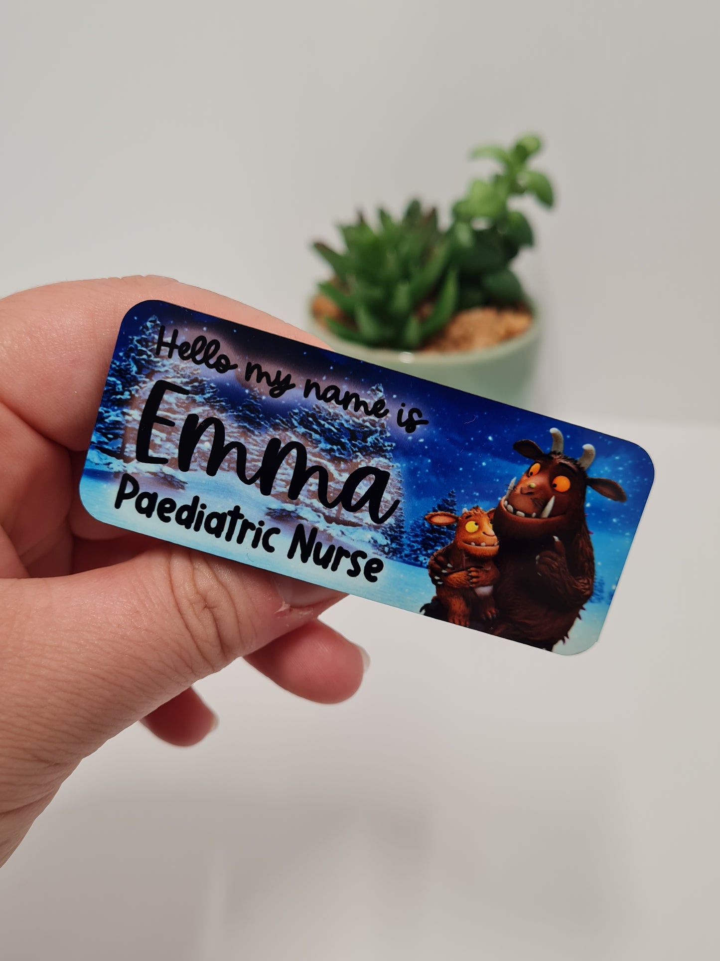 Halloween Name Badges - ALL HALLOWEEN DESIGNS - Nurse, Midwife, Student Nurse, Student Midwife, Healthcare, Carer, NHS Name Badge