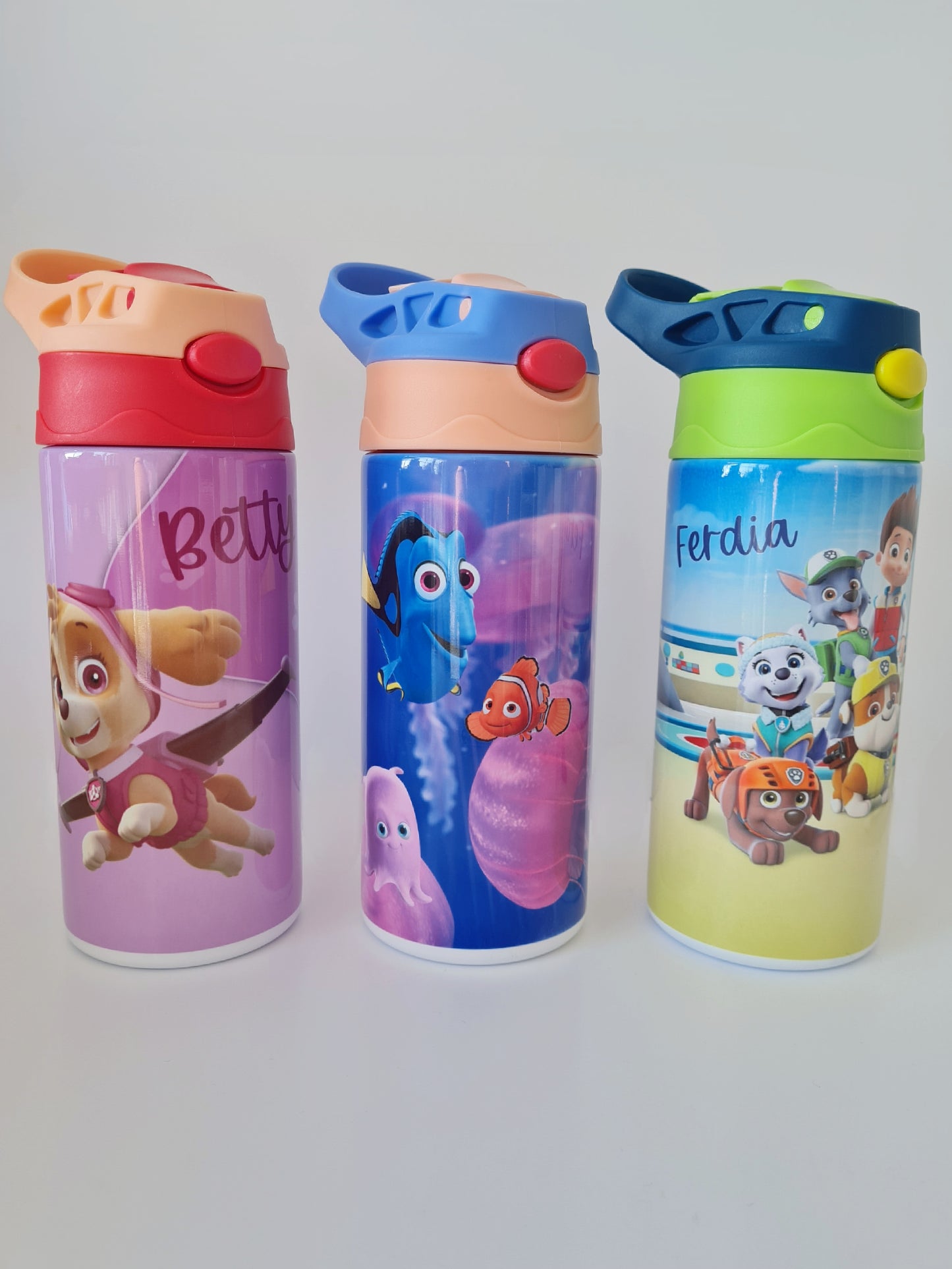 Personalised Water Bottle, Metal Kids Bottle, ALL DESIGN REQUESTS