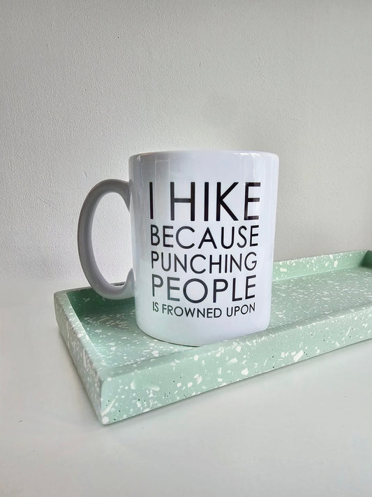 Hike Mug - Hiker Gift - Walking Boots Mug - Funny Hiking Mug