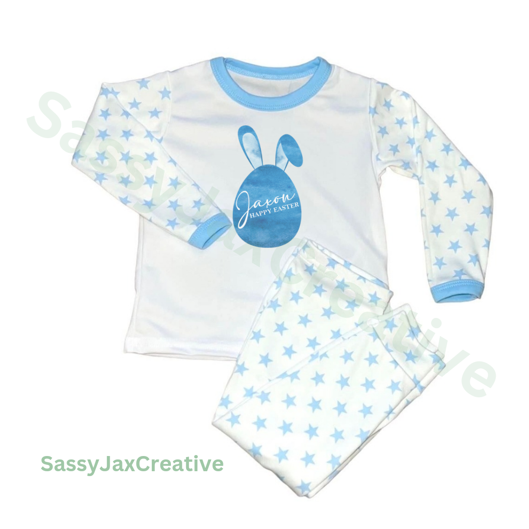 Easter Pyjamas Children s Personalised Easter Pjs Boys Pyjamas Girls Pyjamas