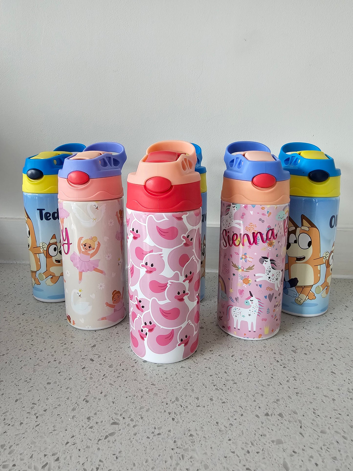 Personalised Water Bottle, Metal Kids Bottle, ALL DESIGN REQUESTS