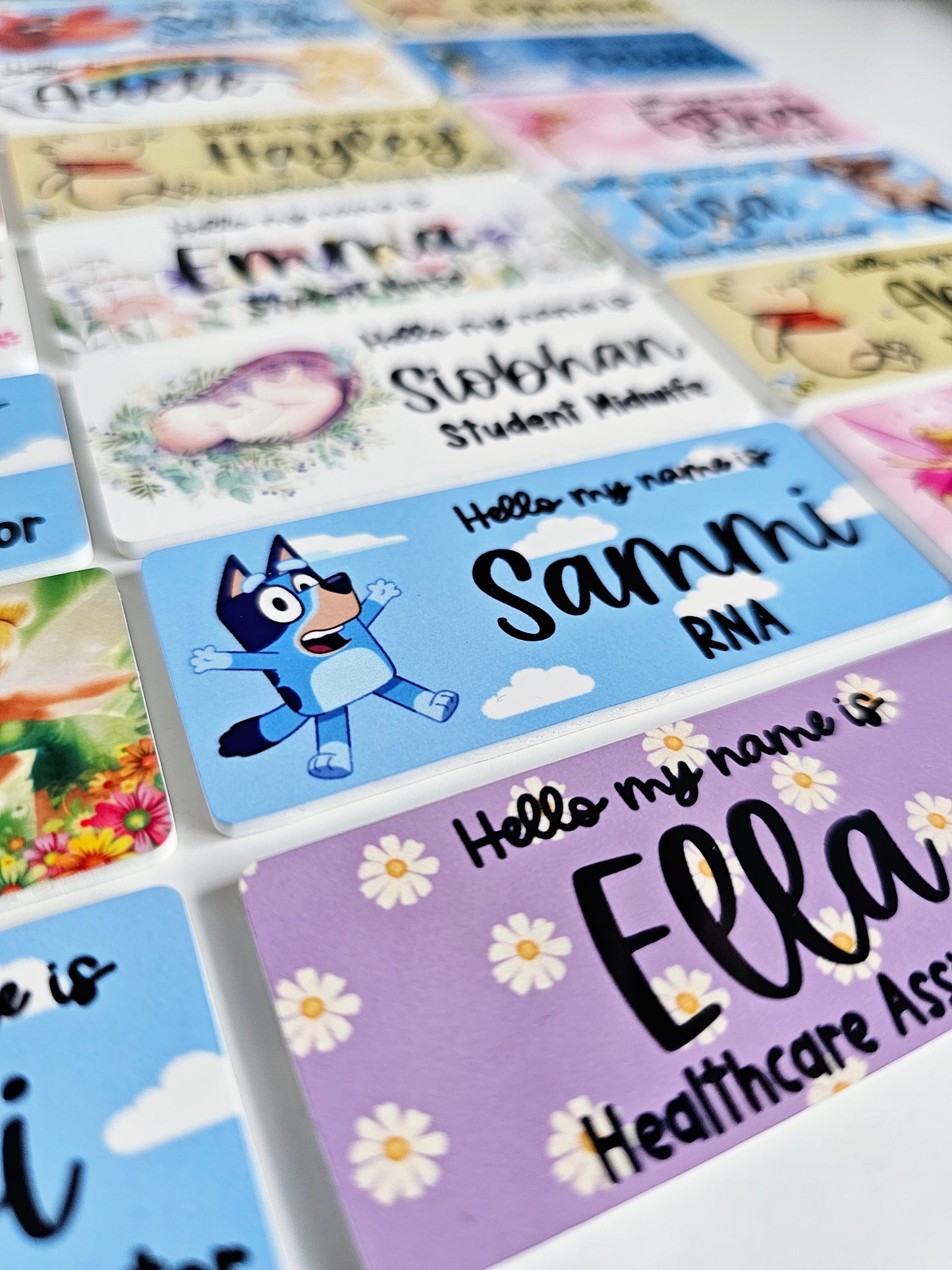 Midwife Name Badge, Nurse Name Badge, NHS Name Badge, Student Midwife Name Badge, Student Nurse Name Badge, Doctor Name Badge - ALL DESIGNS