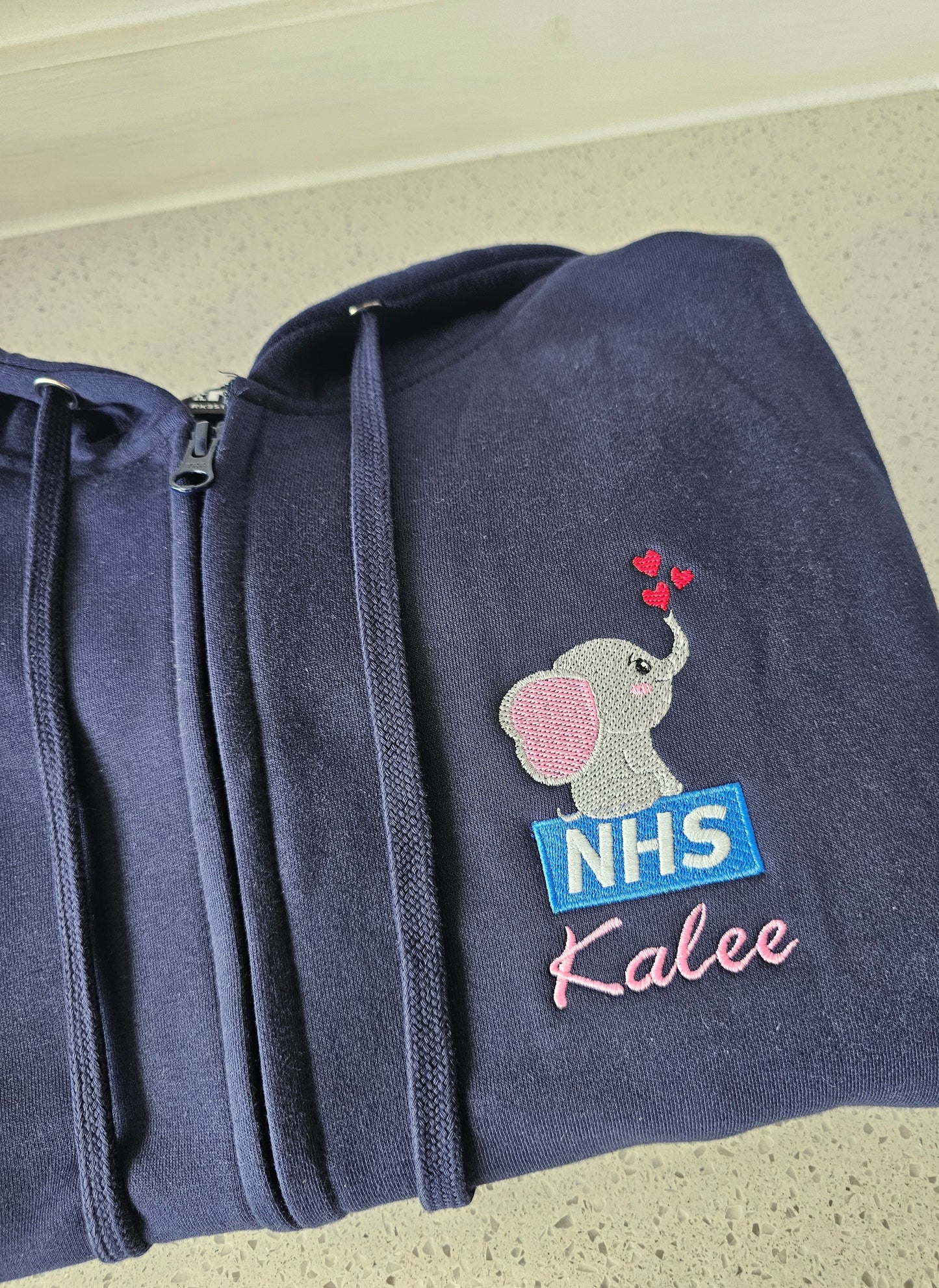 Embroidered Elephant logo Hoodie - Healthcare - Nurse