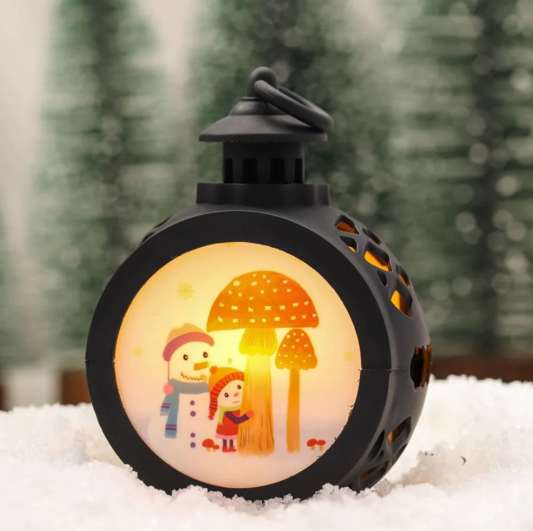 Photo Lantern - Small Plastic Light Up Photo Lantern