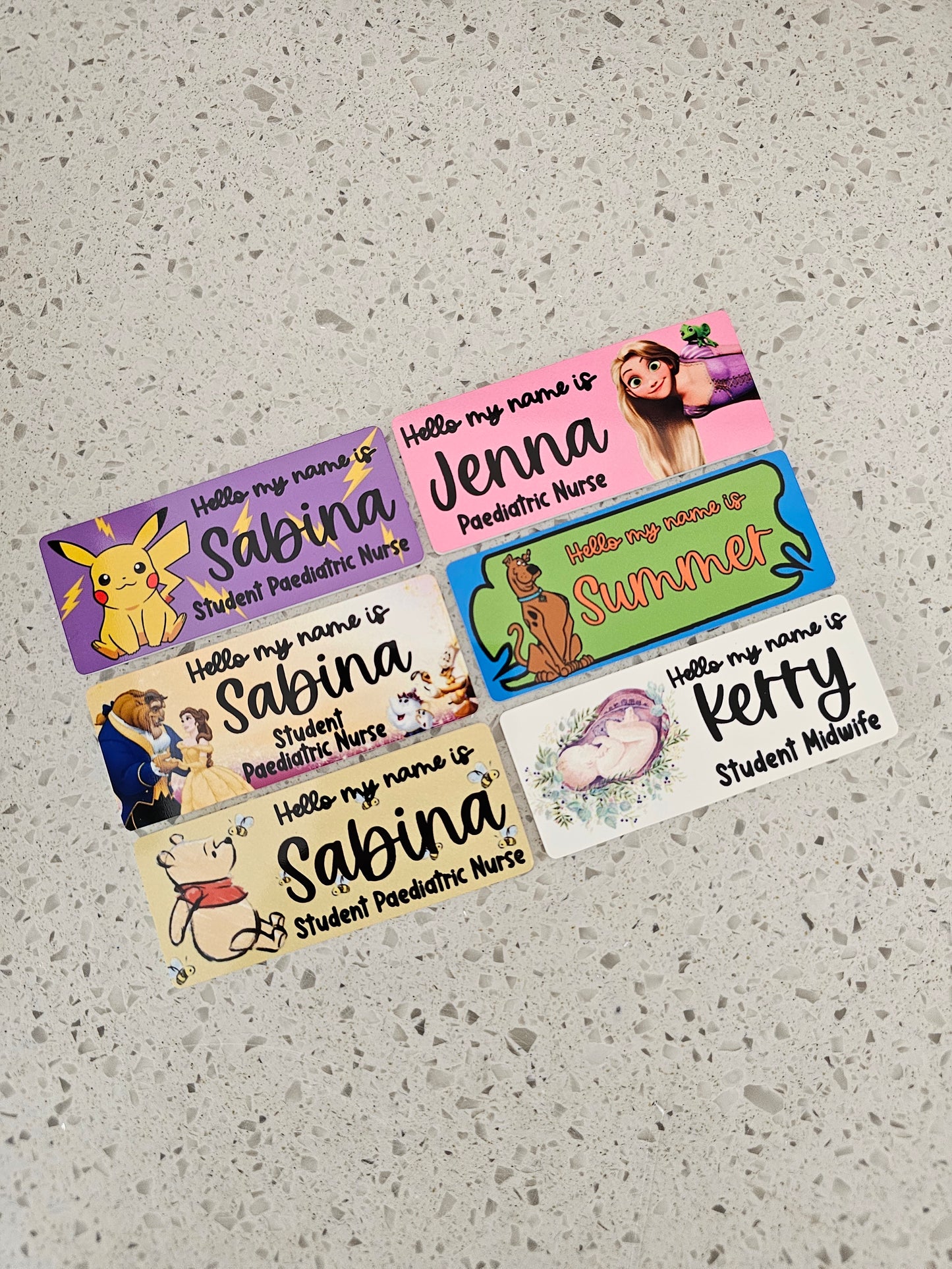 Secret Santa Name Badges - Nurse Name Badge - Midwife Name Badge - Student Nurse Gift - Student Midwife Gift - Healthcare Name Badge