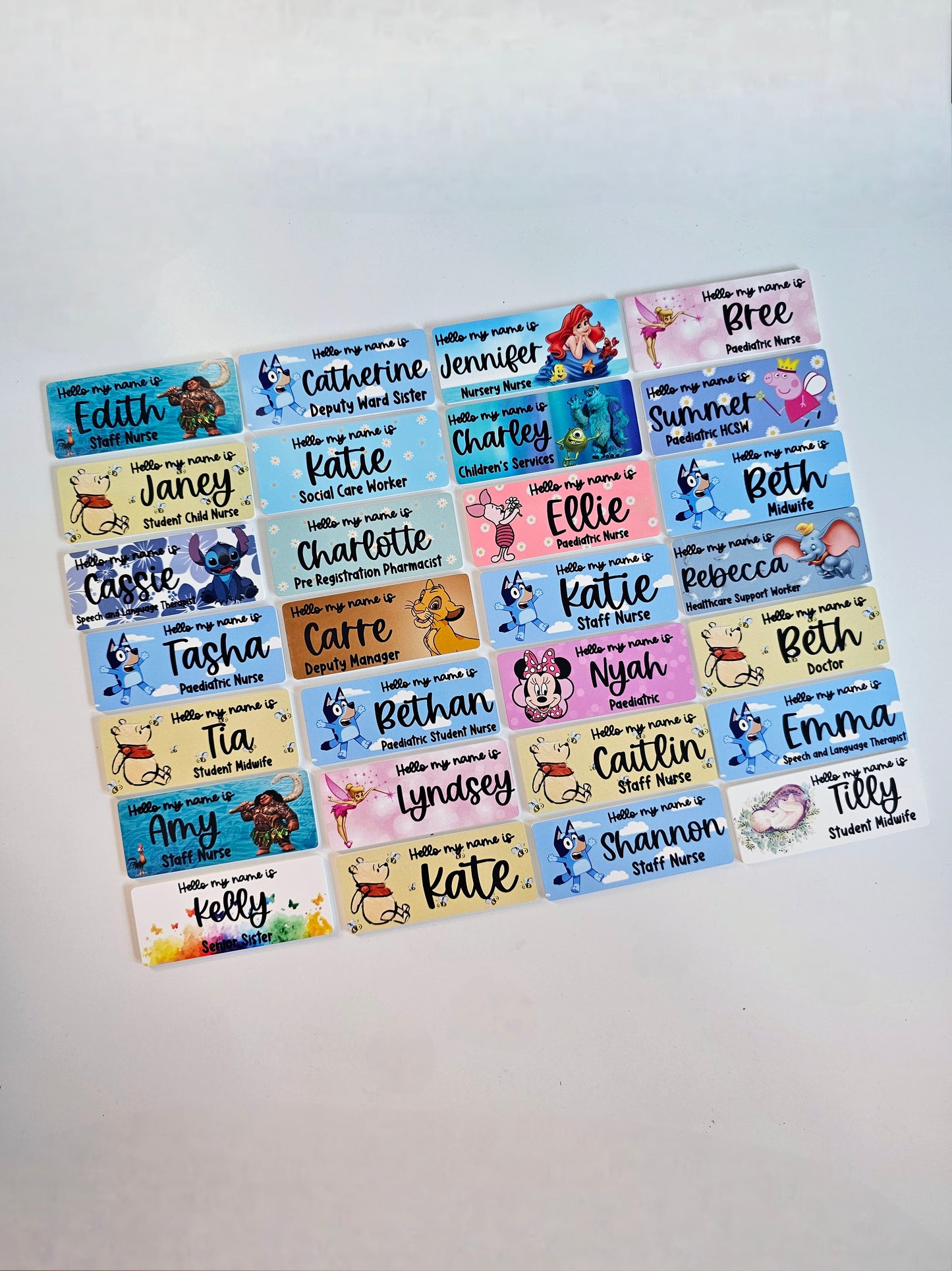 NEW DESIGN REQUEST Name Badges, Nurse, Midwife , Student Nurse, Student Midwife, NHS Healthcare Name Badge