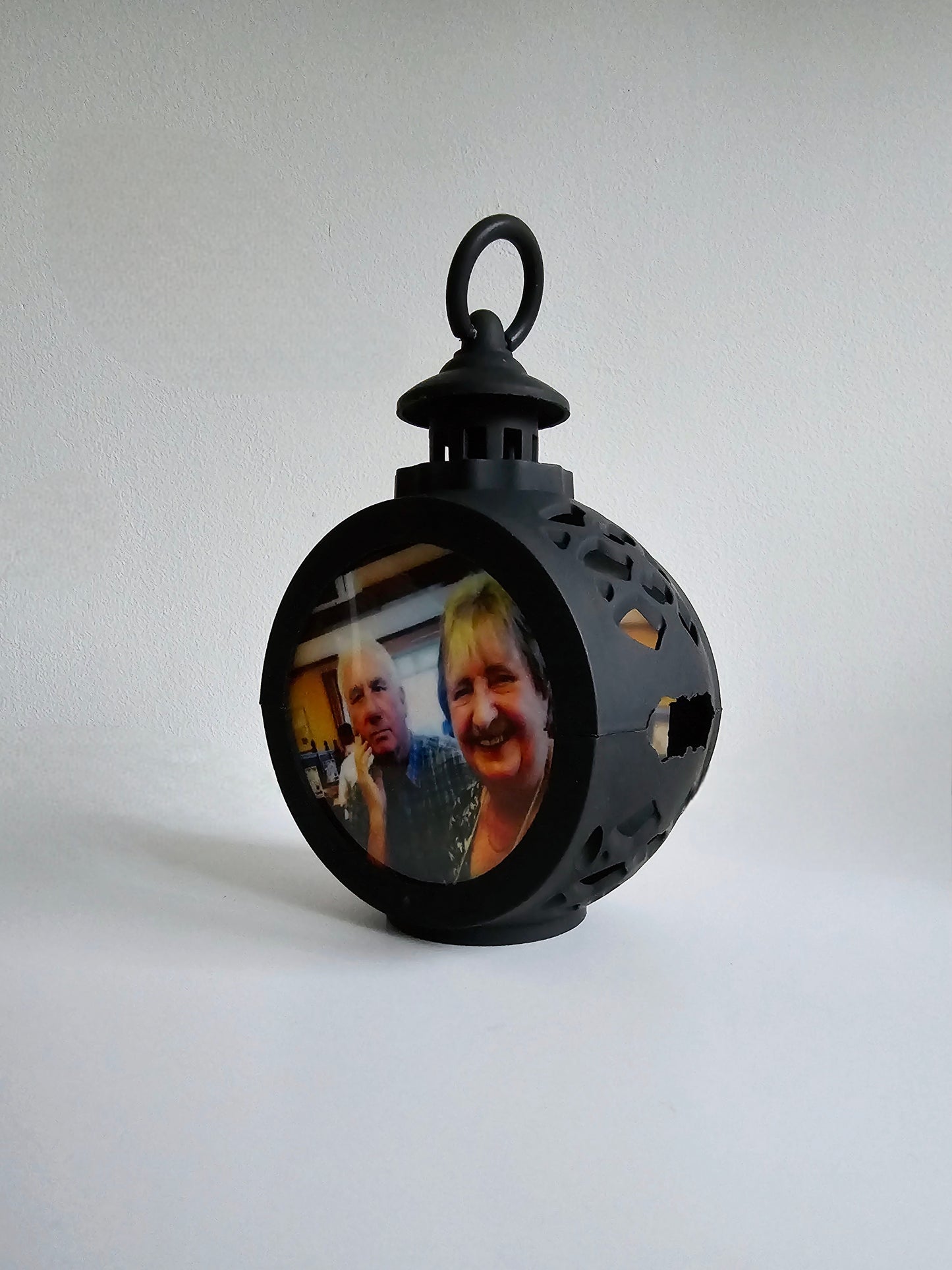 Photo Lantern - Small Plastic Light Up Photo Lantern