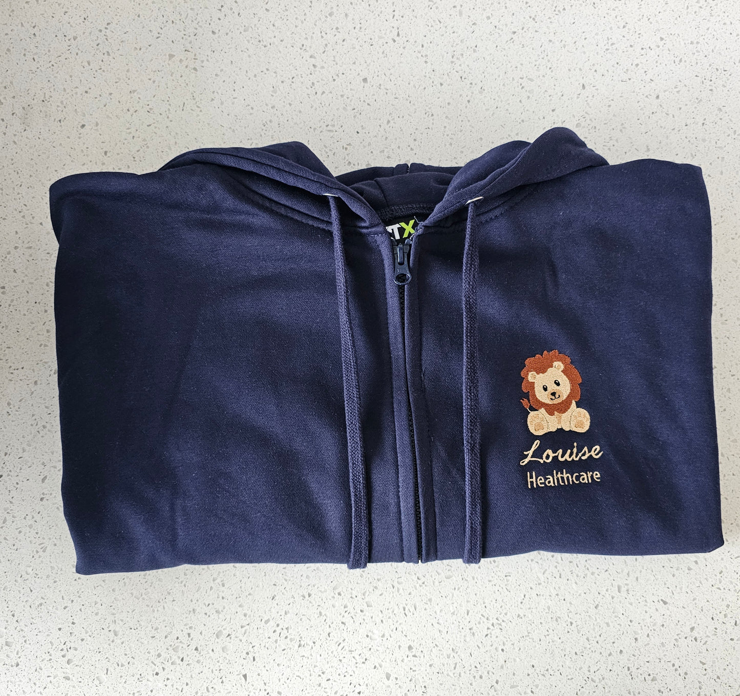 Embroidered NHS Lion Hoodie - Healthcare - Nurse - Midwife - Baby Lion Embroidery