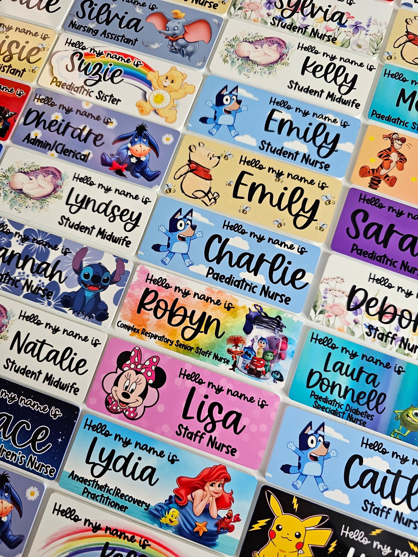 Secret Santa Name Badges - Nurse Name Badge - Midwife Name Badge - Student Nurse Gift - Student Midwife Gift - Healthcare Name Badge