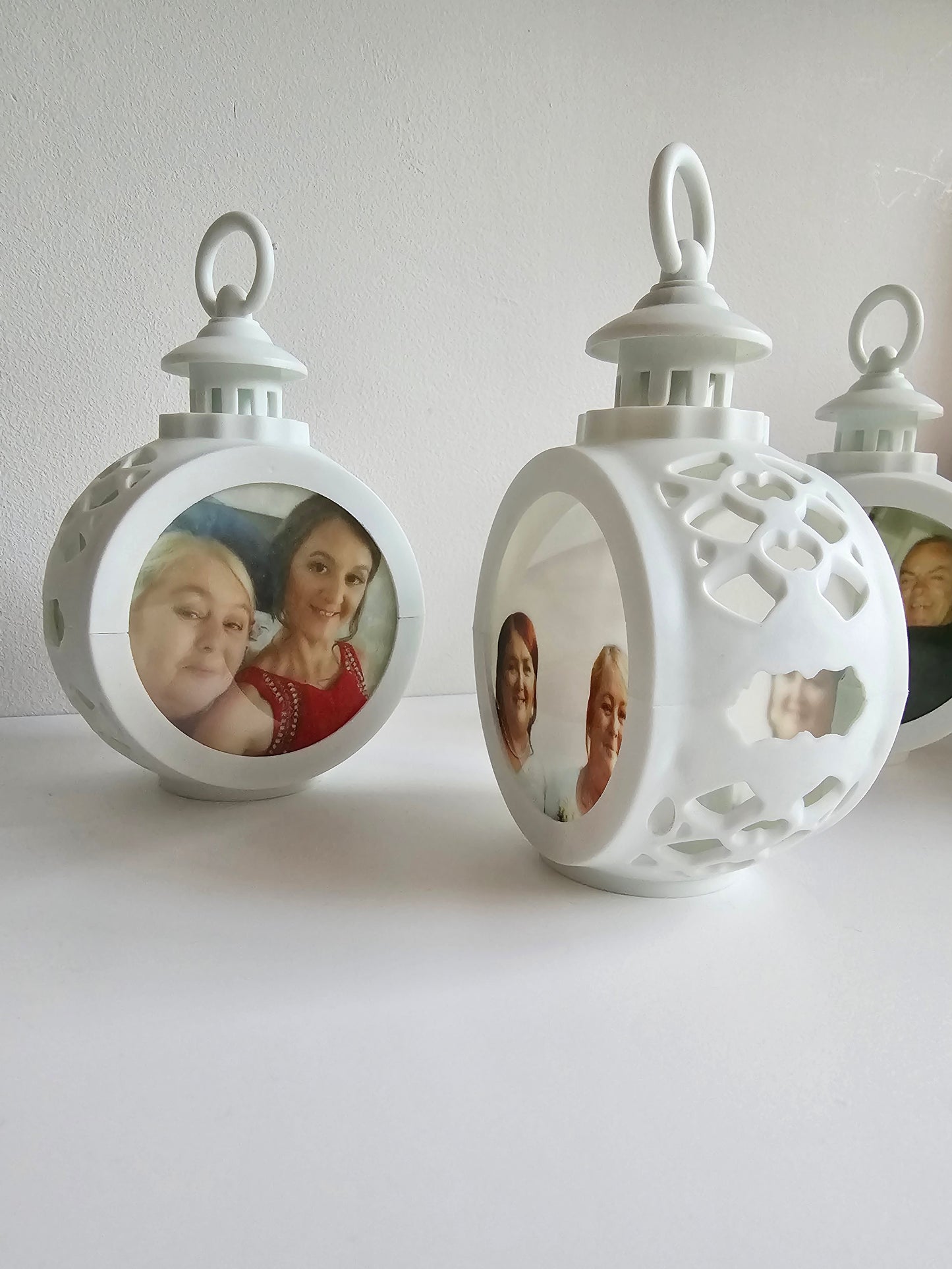 Photo Lantern - Small Plastic Light Up Photo Lantern