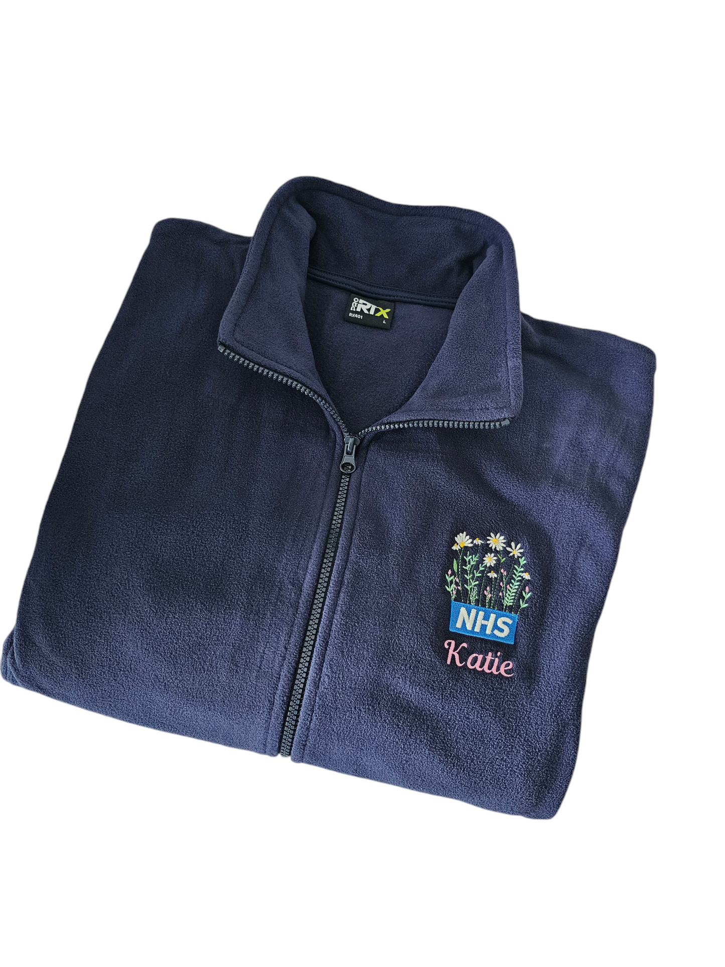 Fleeces - ALL DESIGNS - Personalised Fleece - Nurse Jacket - Midwife Jacket - Student fleece