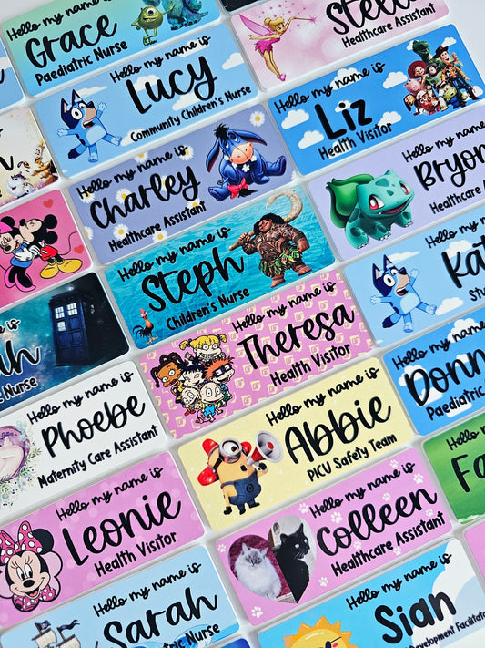 NEW DESIGN REQUEST Name Badges, Nurse, Midwife , Student Nurse, Student Midwife, NHS Healthcare Name Badge