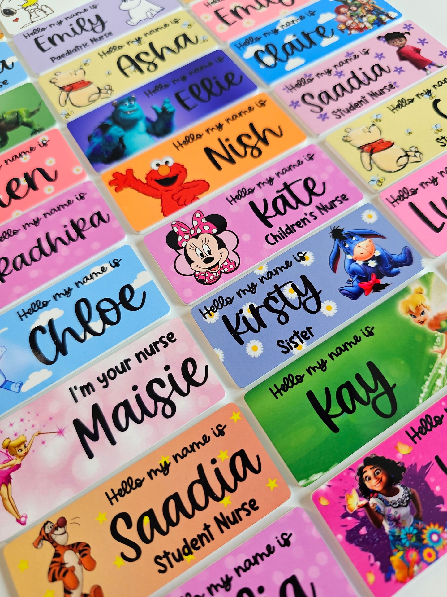 Midwife Name Badge, Nurse Name Badge, NHS Name Badge, Student Midwife Name Badge, Student Nurse Name Badge, Doctor Name Badge - ALL DESIGNS